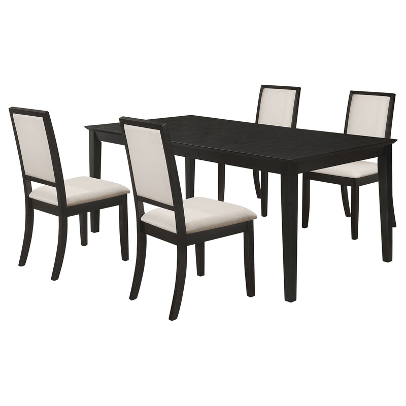 Juego de comedor Louise con mesa rectangular de extensión