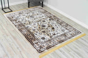 CASABLANCA Rug Design 1016 Burgundy 2x12 Runner (2'6x11'5")"