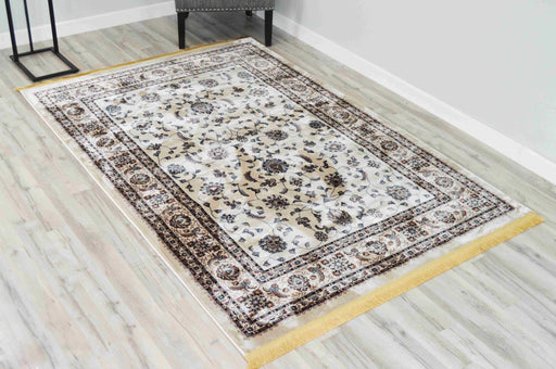 CASABLANCA Rug Design 1016 Burgundy 2x12 Runner (2'6x11'5")"