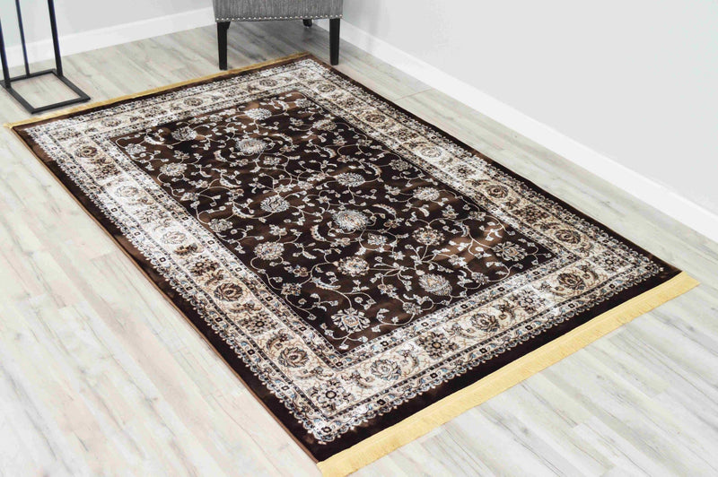 CASABLANCA Rug Design 1016 Black-Grey 2x4 (2'6x3'9")"