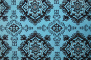 CASABLANCA Rug Design 1017 Navy 2x12 Runner (2'6x11'5")"