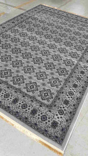 CASABLANCA Rug Design 1017 Grey 2x12 Runner (2'6x11'5")"