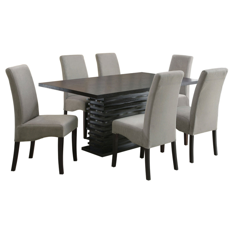 Stanton Rectangular Dining Table Set Grey