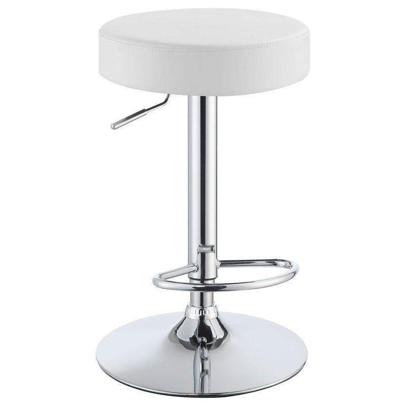 Ramses Adjustable Backless Bar Stool