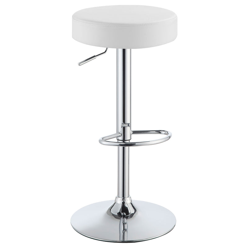 Ramses Adjustable Backless Bar Stool