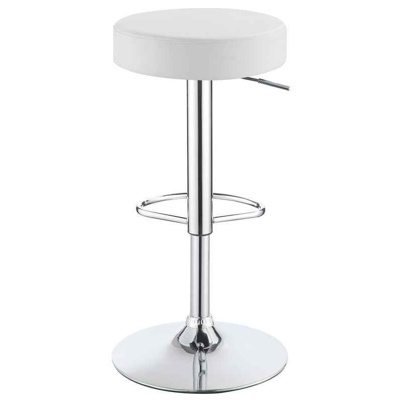 Ramses Adjustable Backless Bar Stool