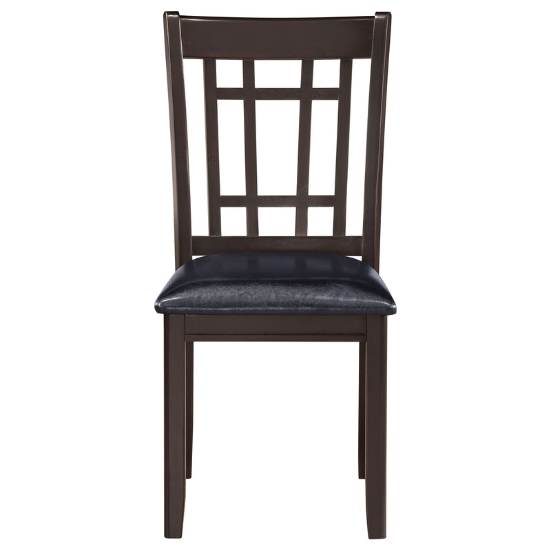 Silla lateral de comedor Lavon de madera, mediana (juego de 2)