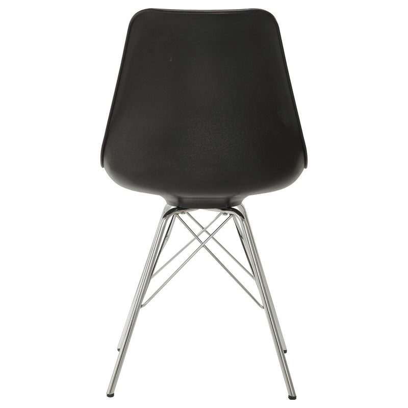 Sillas de comedor auxiliares de polipropileno Juniper (juego de 2)