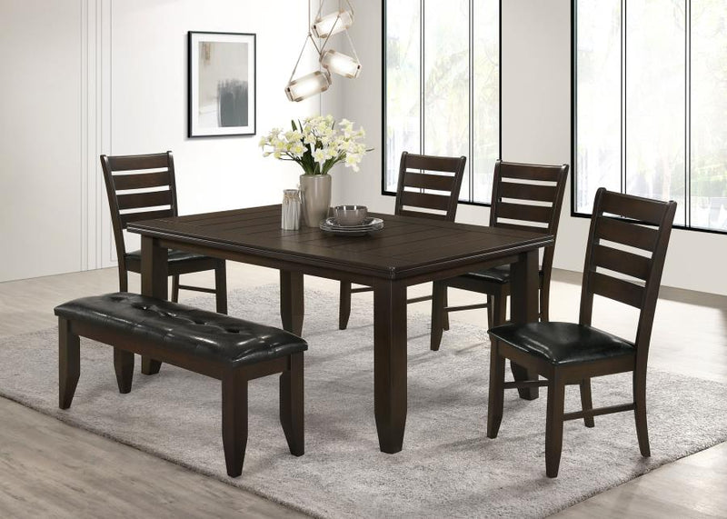 Juego de mesa de comedor rectangular Dalila