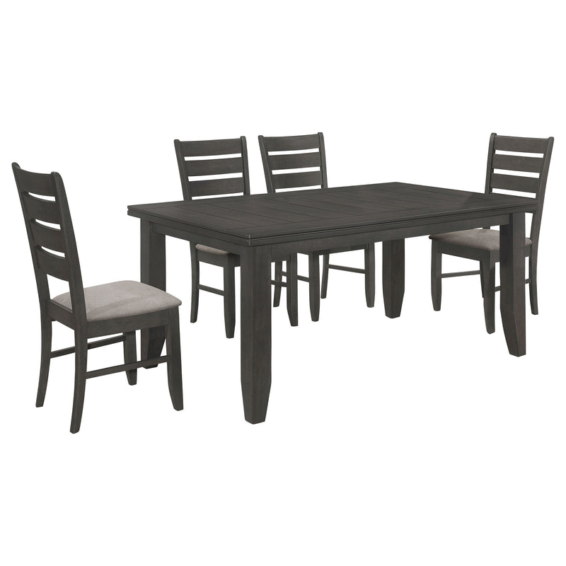 Juego de mesa de comedor rectangular Dalila