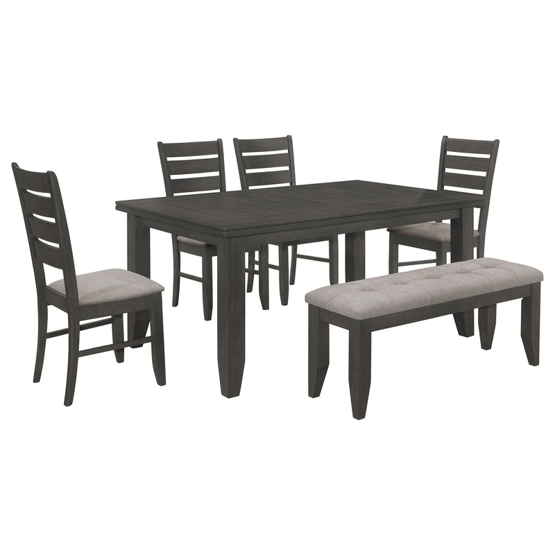 Juego de mesa de comedor rectangular Dalila