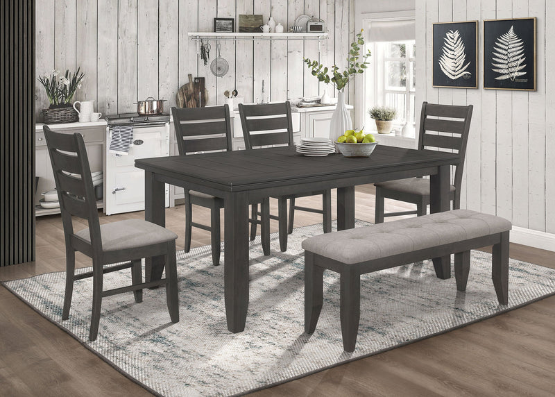 Dalila Rectangular 66-inch Wood Dining Table
