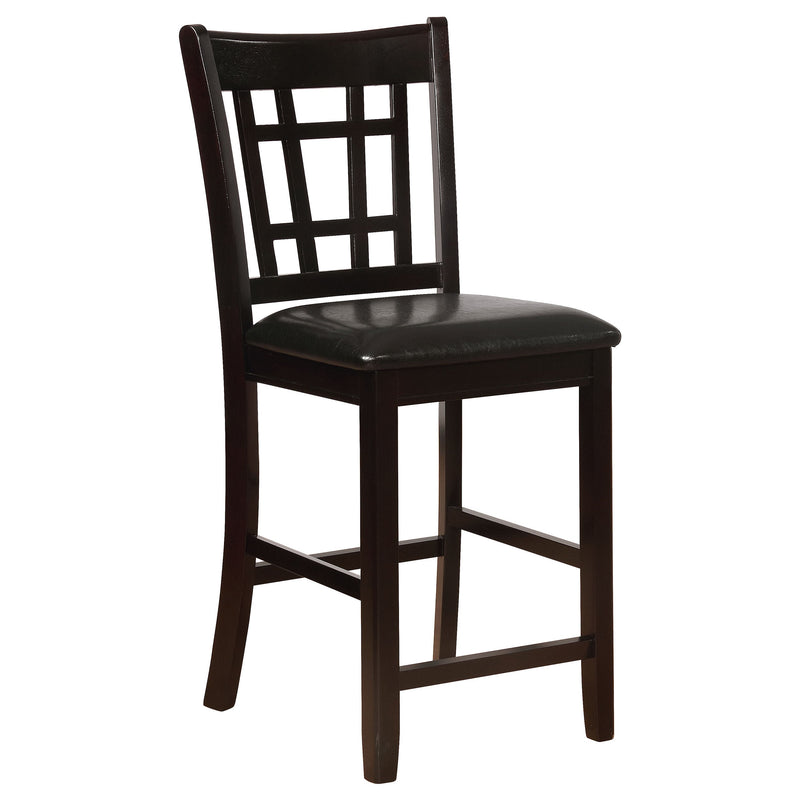 Juego de comedor a la altura del mostrador ovalado Lavon