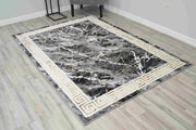 MARBLE Rug Design 1042 Grey 8x11 (7'8x10'8")"