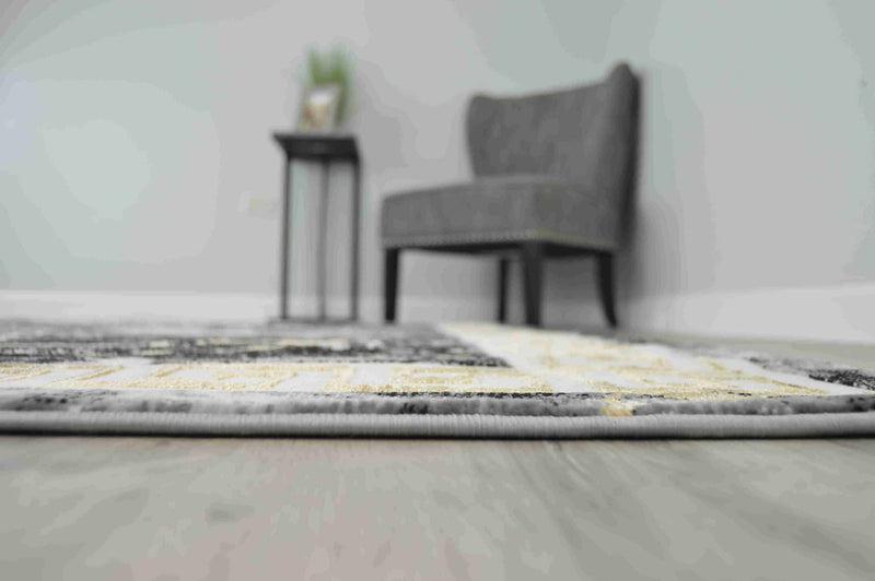 MARBLE Rug Design 1042 Beige 2x8 Runner (2'6x7'9")"