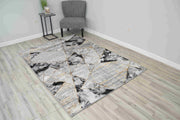 MARBLE Rug Design 1043 Blue 8x11 (7'8x10'8")"