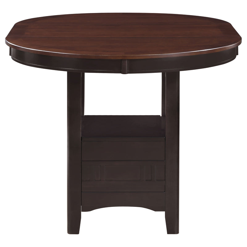Mesa de comedor extensible Lavon Oval de 60 pulgadas