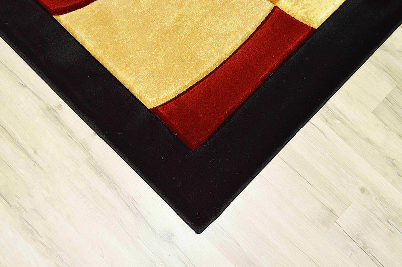 PREMIUM Design 1052 Burgundy 7 Foot Round (6'6x6'6" Round)"