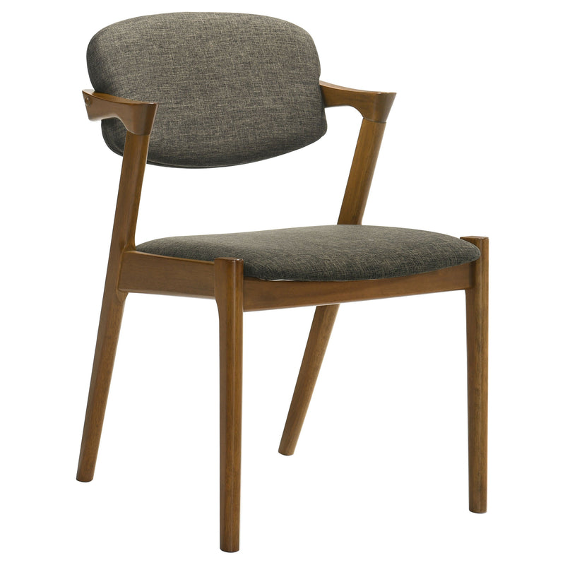 Juego de mesa de comedor rectangular Malone Nogal Oscuro