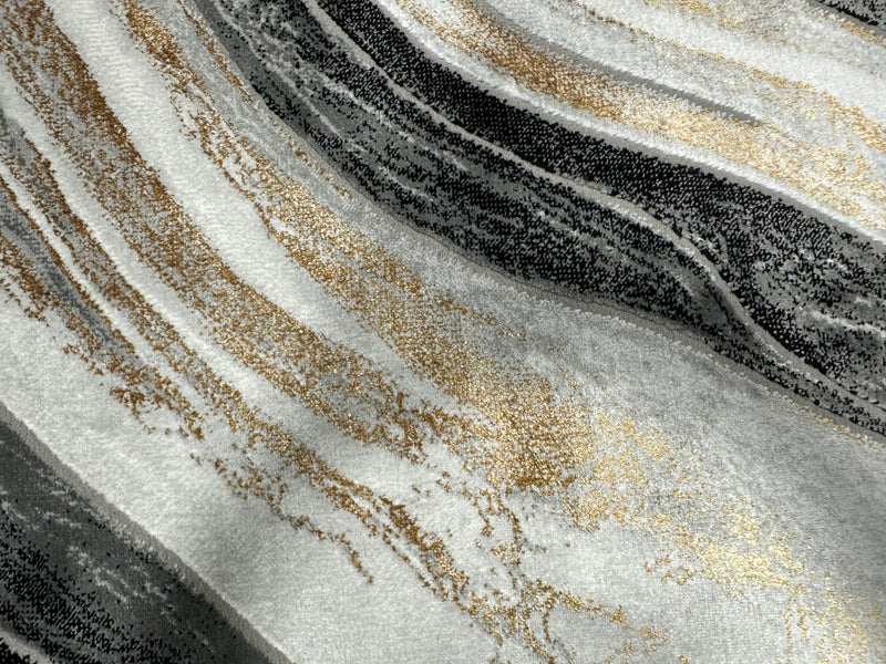 MARBLE Rug Design 1061 Grey 5x8 (5'2x7'5")"