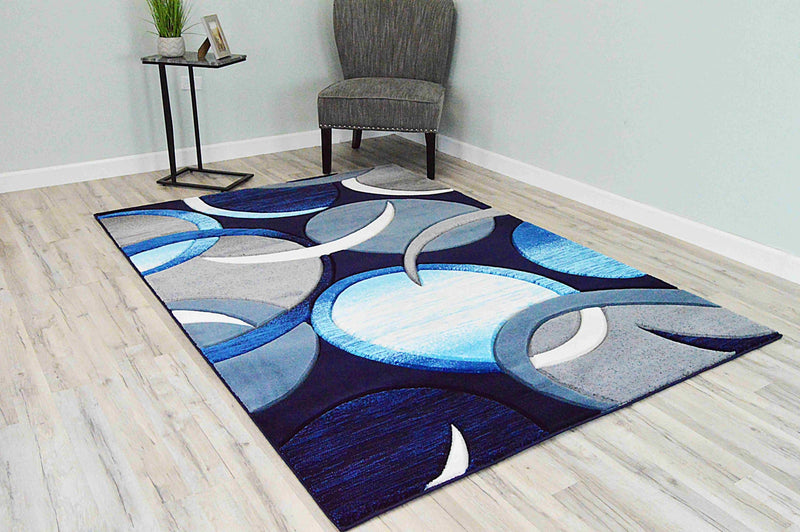 PREMIUM Design 1062 Grey-White 5x8 (5'2x7'5")"
