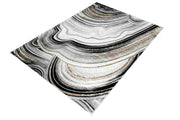 MARBLE Rug Design 1063 Gold 7 Foot Round (6'6x6'6" Round)"