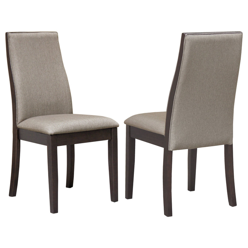 Silla de comedor tapizada Spring Creek (Juego de 2)