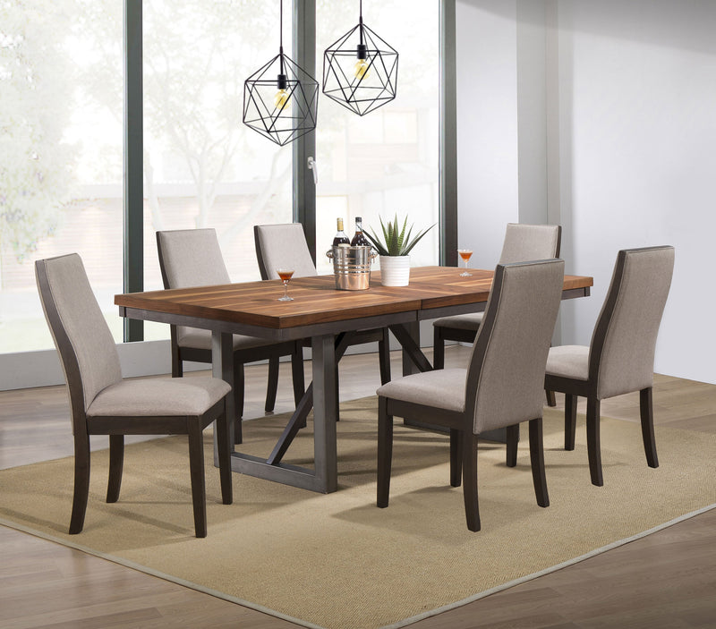 Silla de comedor tapizada Spring Creek (Juego de 2)