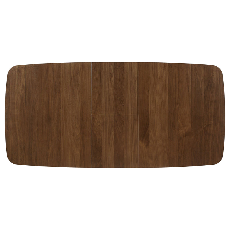 Juego de comedor rectangular Redbridge Nogal natural
