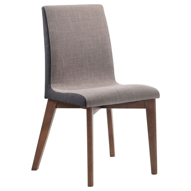 Juego de comedor rectangular Redbridge Nogal natural