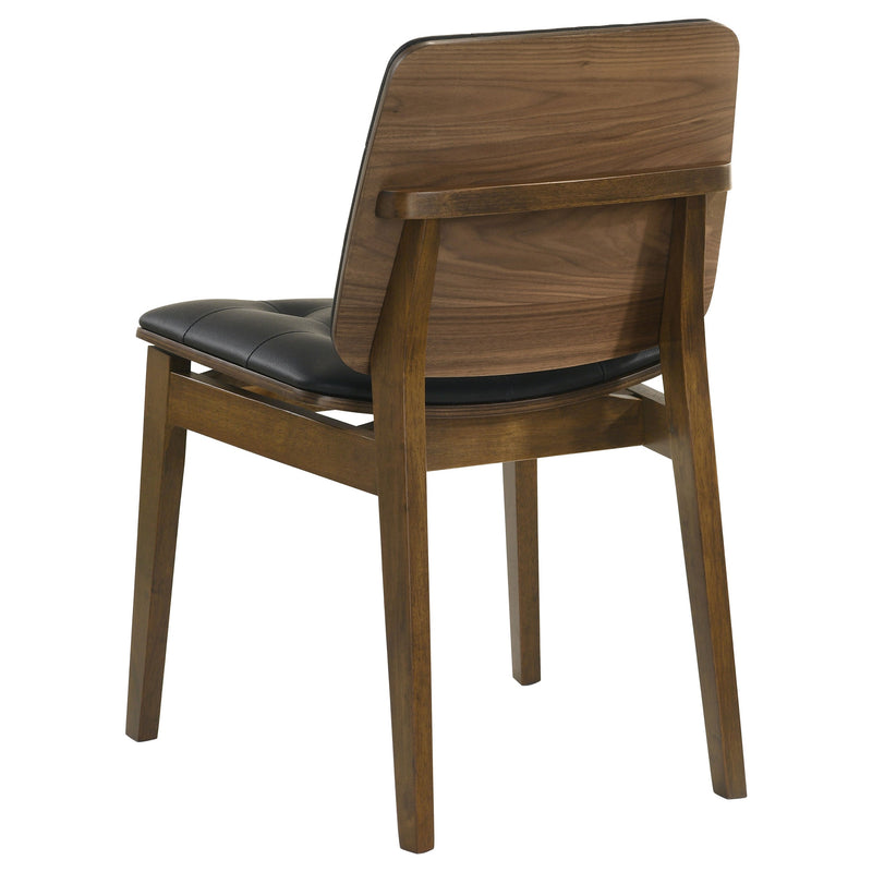 Juego de comedor rectangular Redbridge Nogal natural