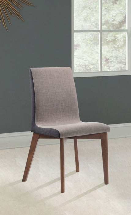 Redbridge Upholstered Dining Side Chair Walnut (Set of 2)