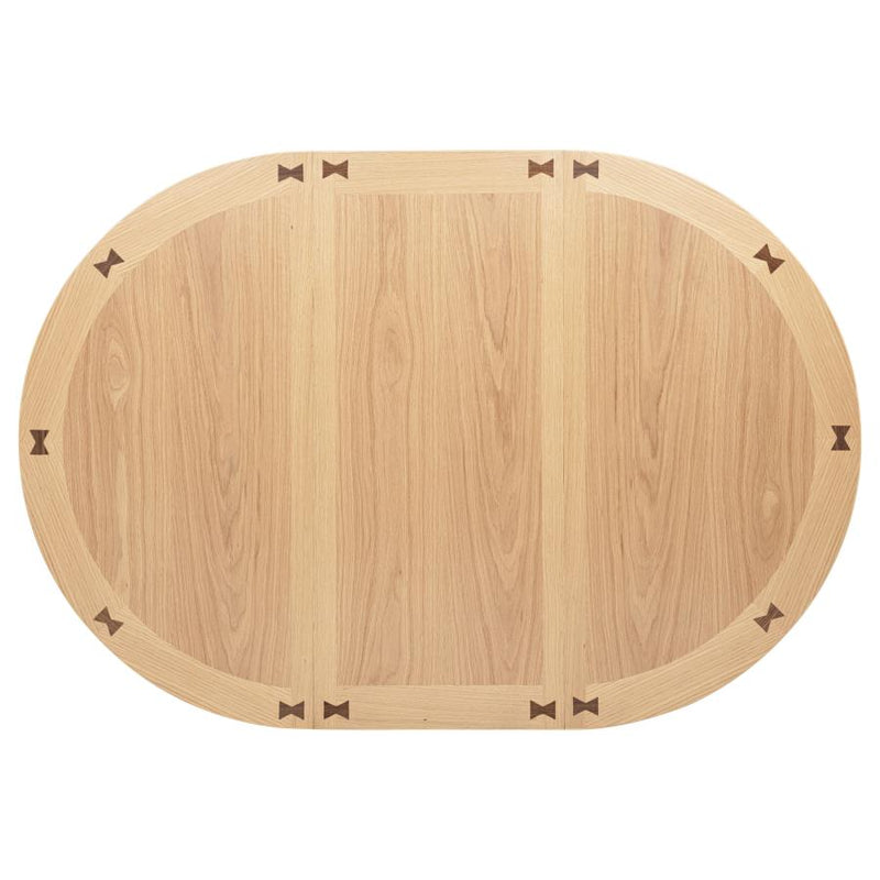 Lavon 5-piece Oval Extension Leaf Dining Set