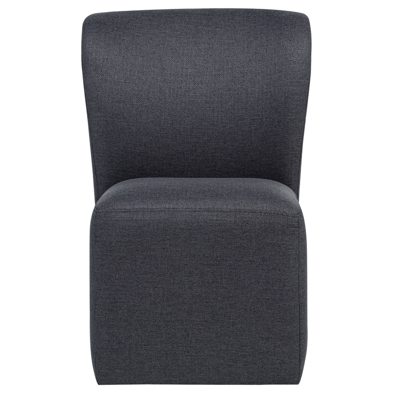 Jaelynn Upholstered Parsons Dining Side Chair Beige (Set of 2)