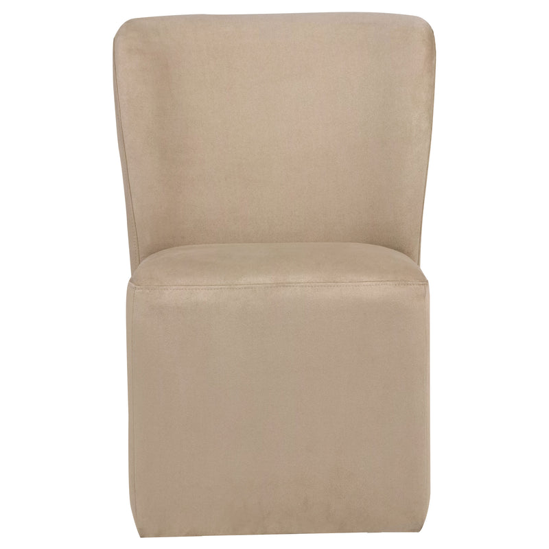 Jaelynn Upholstered Parsons Dining Side Chair Beige (Set of 2)
