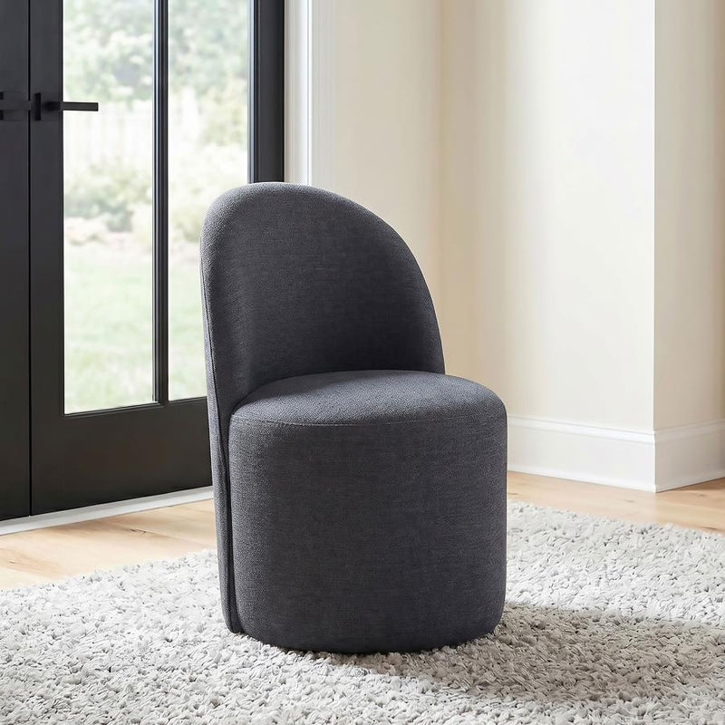 Aubrey Upholstered Barrel Dining Side Chair (Set of 2)