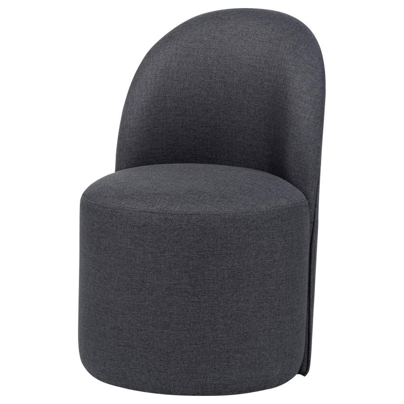 Aubrey Upholstered Barrel Dining Side Chair (Set of 2)