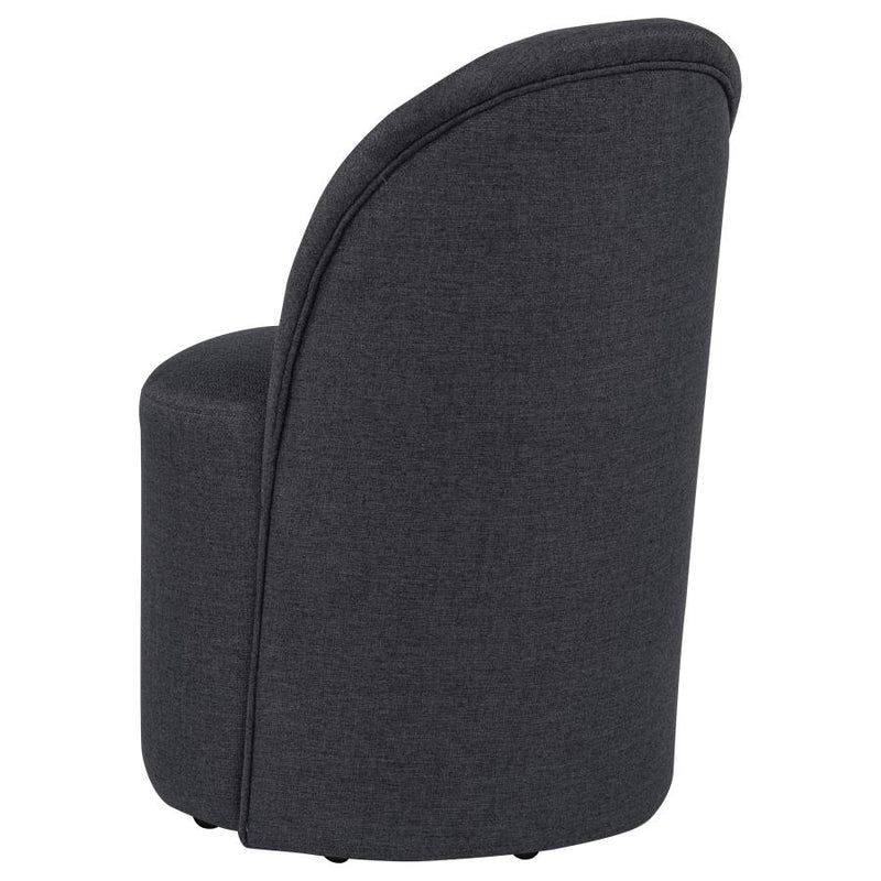 Aubrey Upholstered Barrel Dining Side Chair (Set of 2)