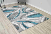 PREMIUM Design 1070 Turquoise 4x6 (3'9x5'3")"