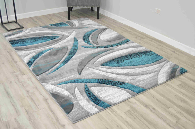 PREMIUM Design 1070 Turquoise 4x6 (3'9x5'3")"