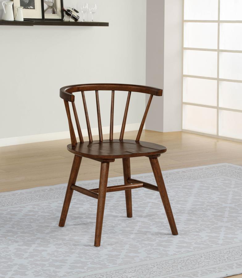 Jeffries Windsor Wood Dining Side Chair (Set of 2)