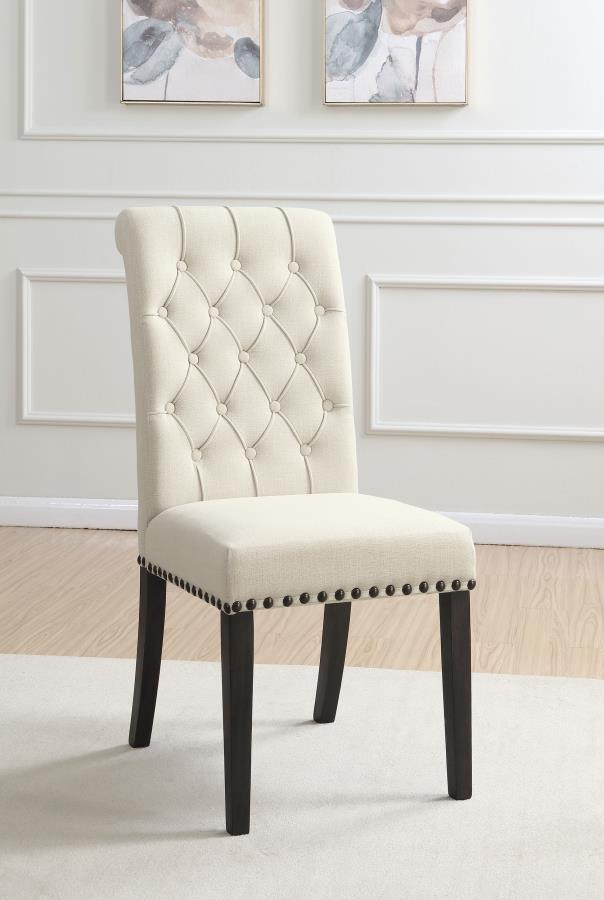 Alana Fabric Upholstered Dining Side Chair (Set of 2)