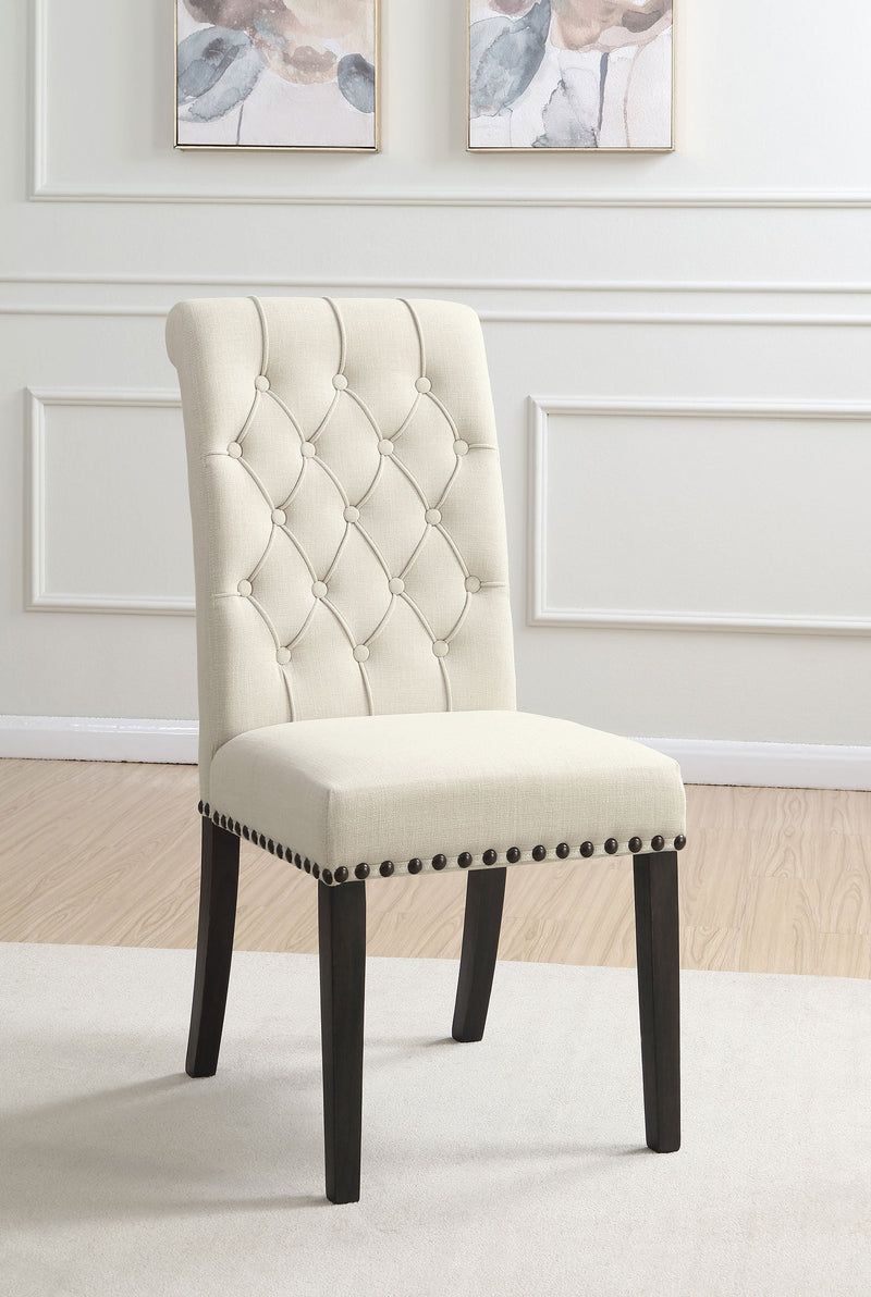 Alana Fabric Upholstered Dining Side Chair (Set of 2)
