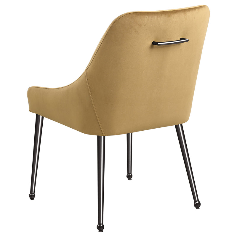 Sillas de comedor tapizadas Mayette (juego de 2)