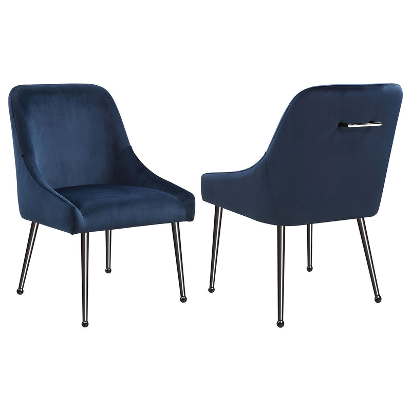 Sillas de comedor tapizadas Mayette (juego de 2)