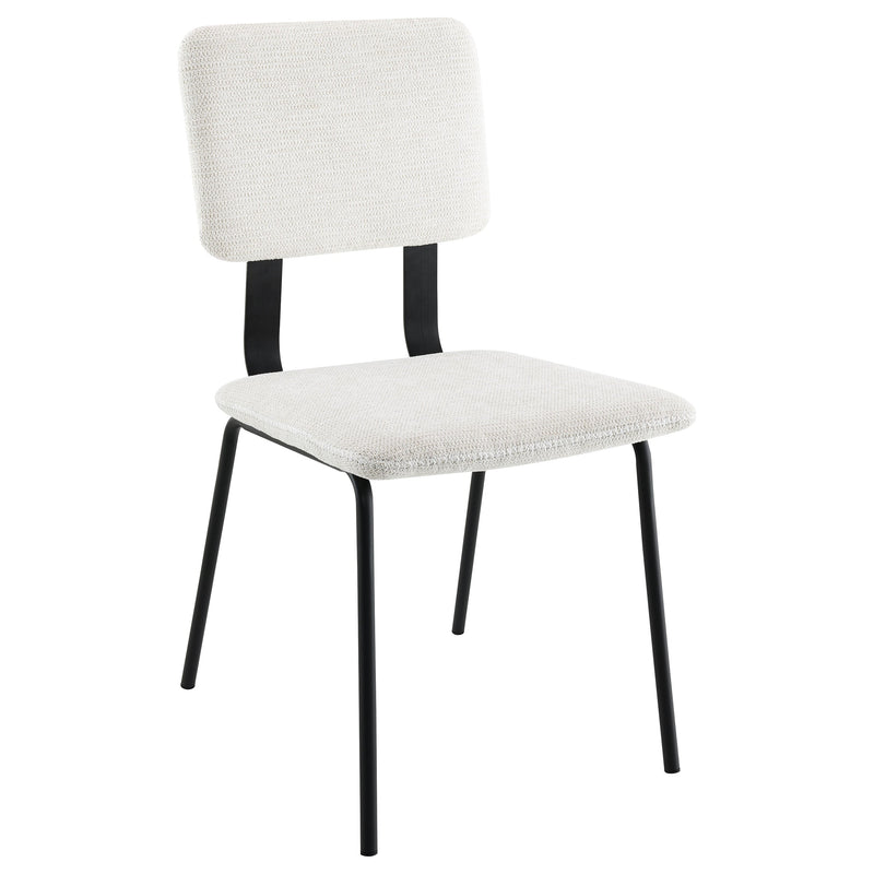 Sillas de comedor tapizadas de tela Calla (juego de 2)