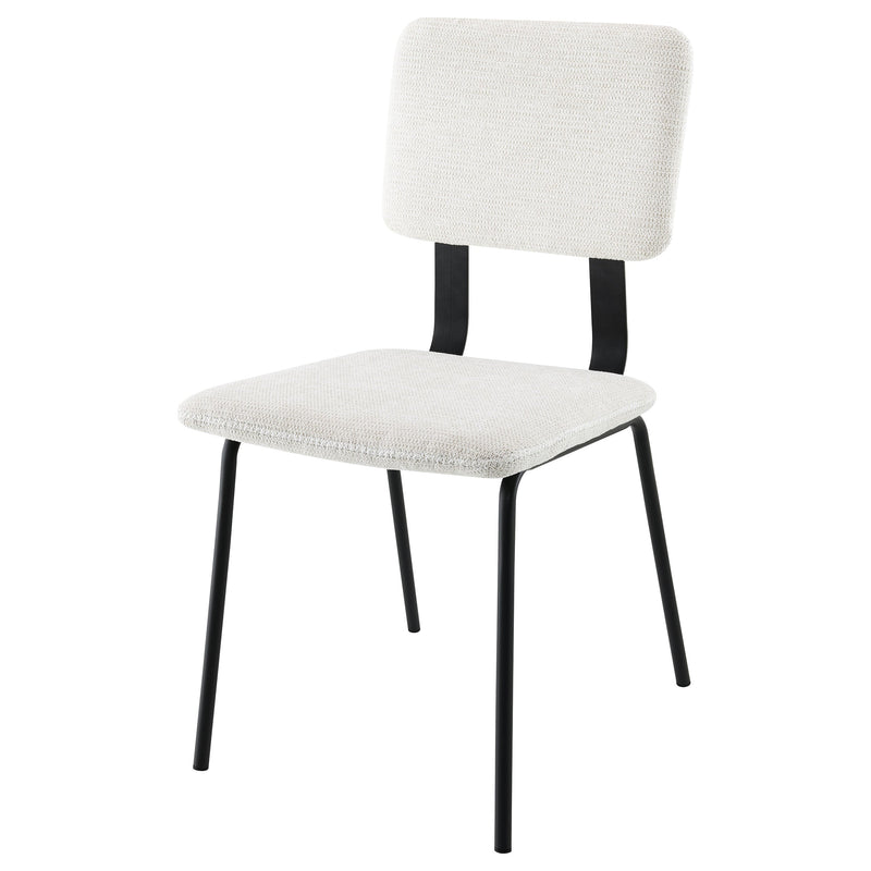 Sillas de comedor tapizadas de tela Calla (juego de 2)