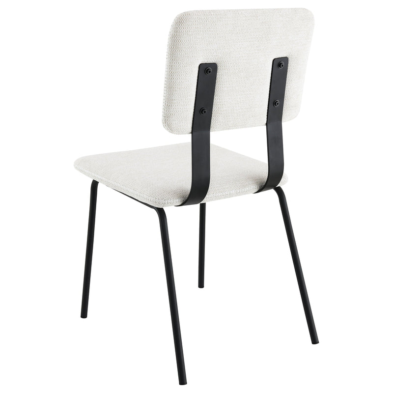 Sillas de comedor tapizadas de tela Calla (juego de 2)