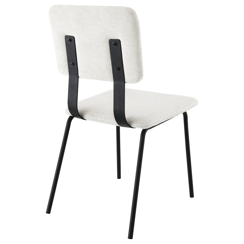 Sillas de comedor tapizadas de tela Calla (juego de 2)
