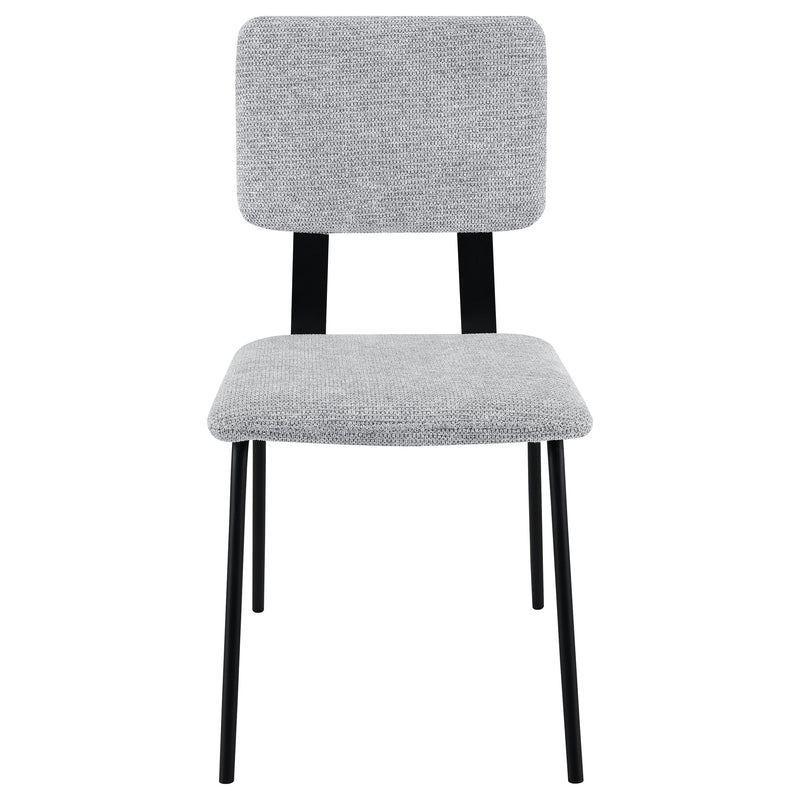 Sillas de comedor tapizadas de tela Calla (juego de 2)